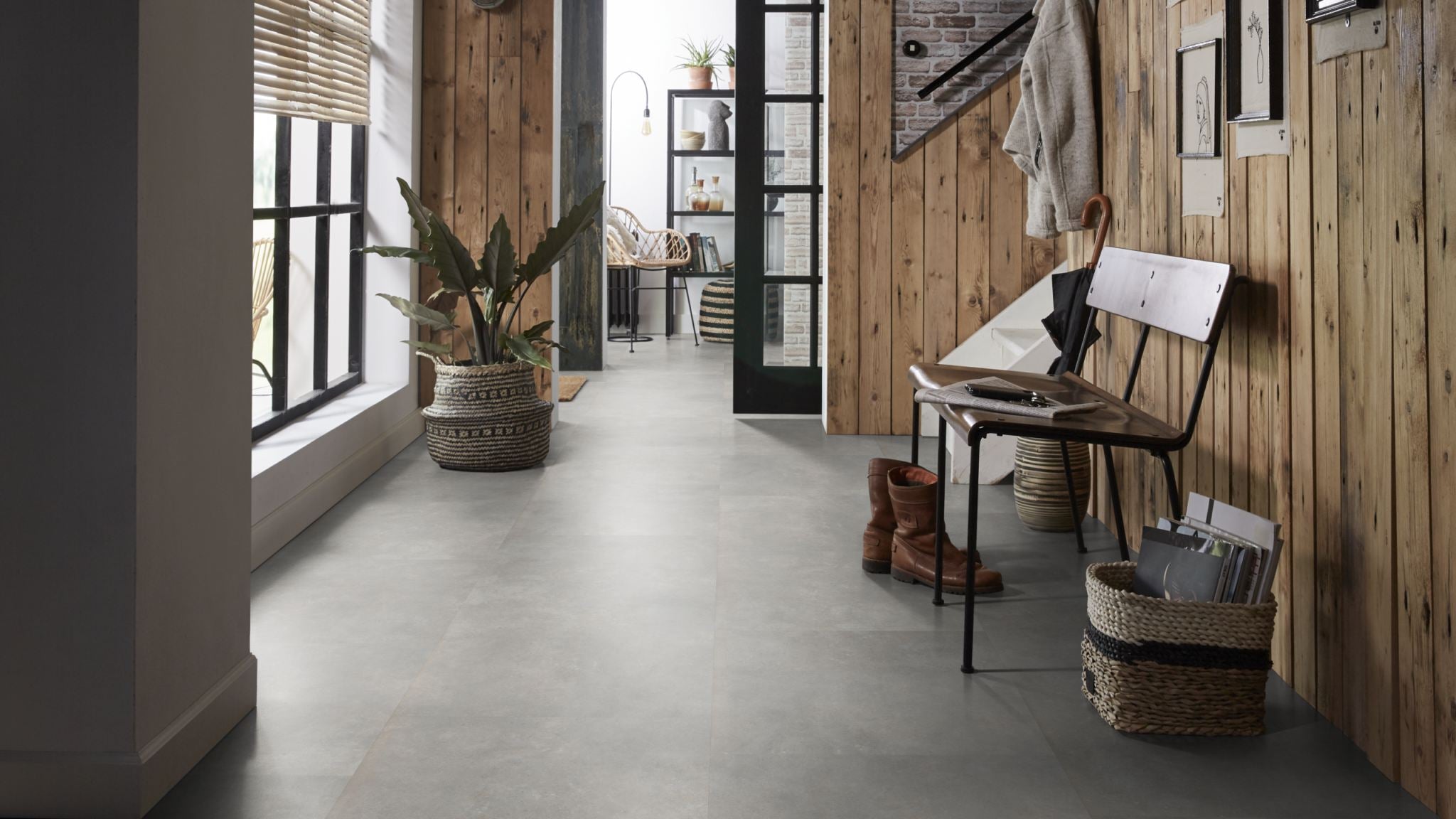 AMBIANT Ceramo Light Grey - PVC Tegel Lijm