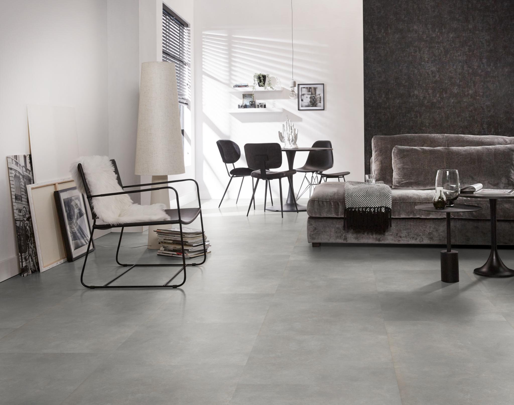 AMBIANT Ceramo Light Grey - PVC Tegel Lijm