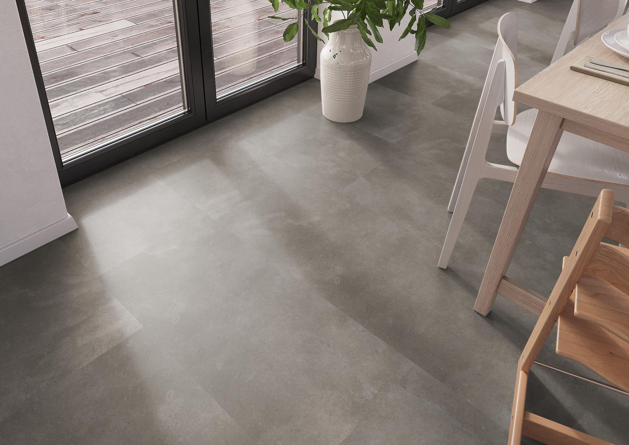 AMBIANT Piazzo Warm Grey - PVC Tegel Lijm