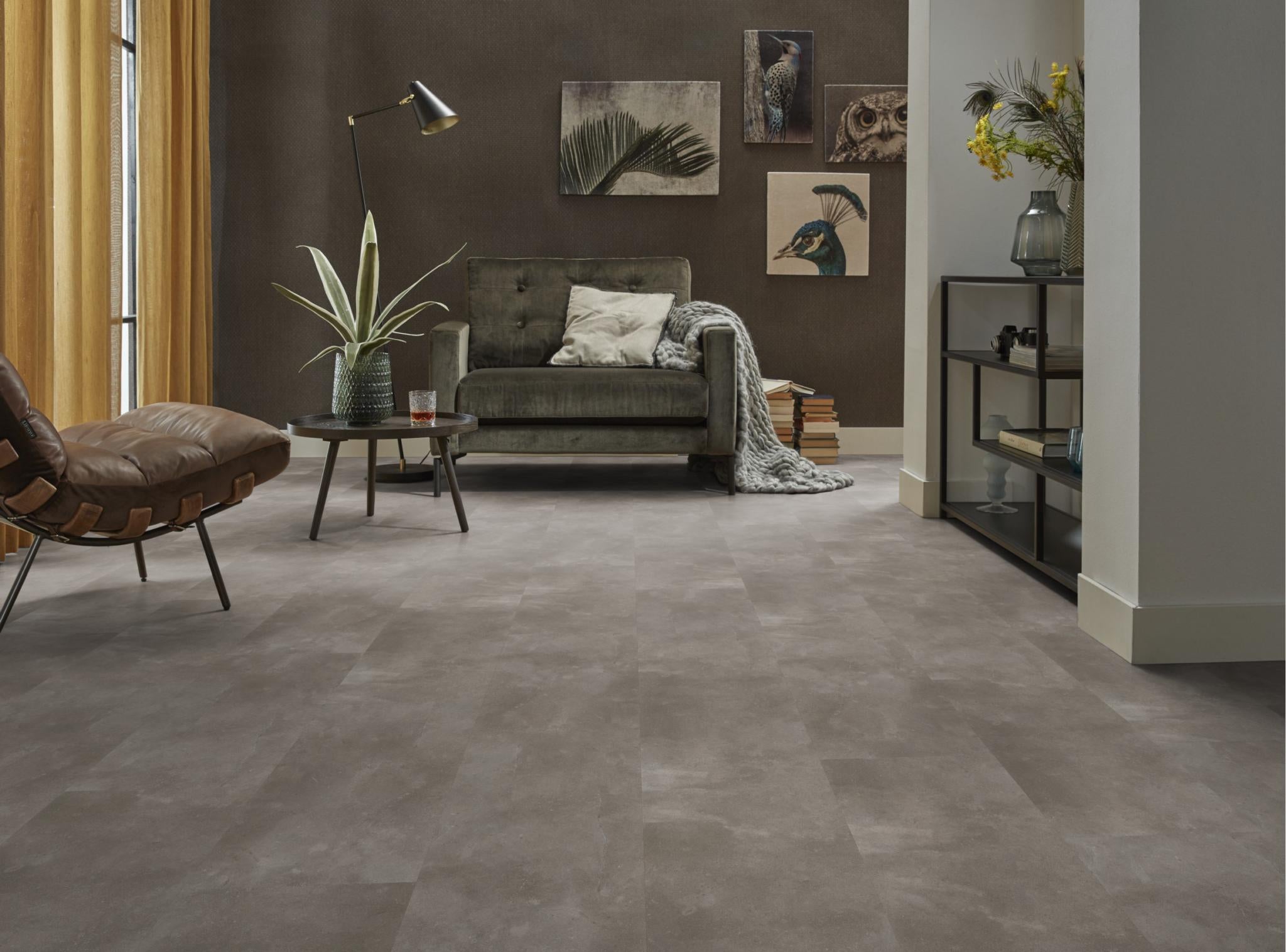 AMBIANT Piazzo Warm Grey - PVC Tegel Lijm