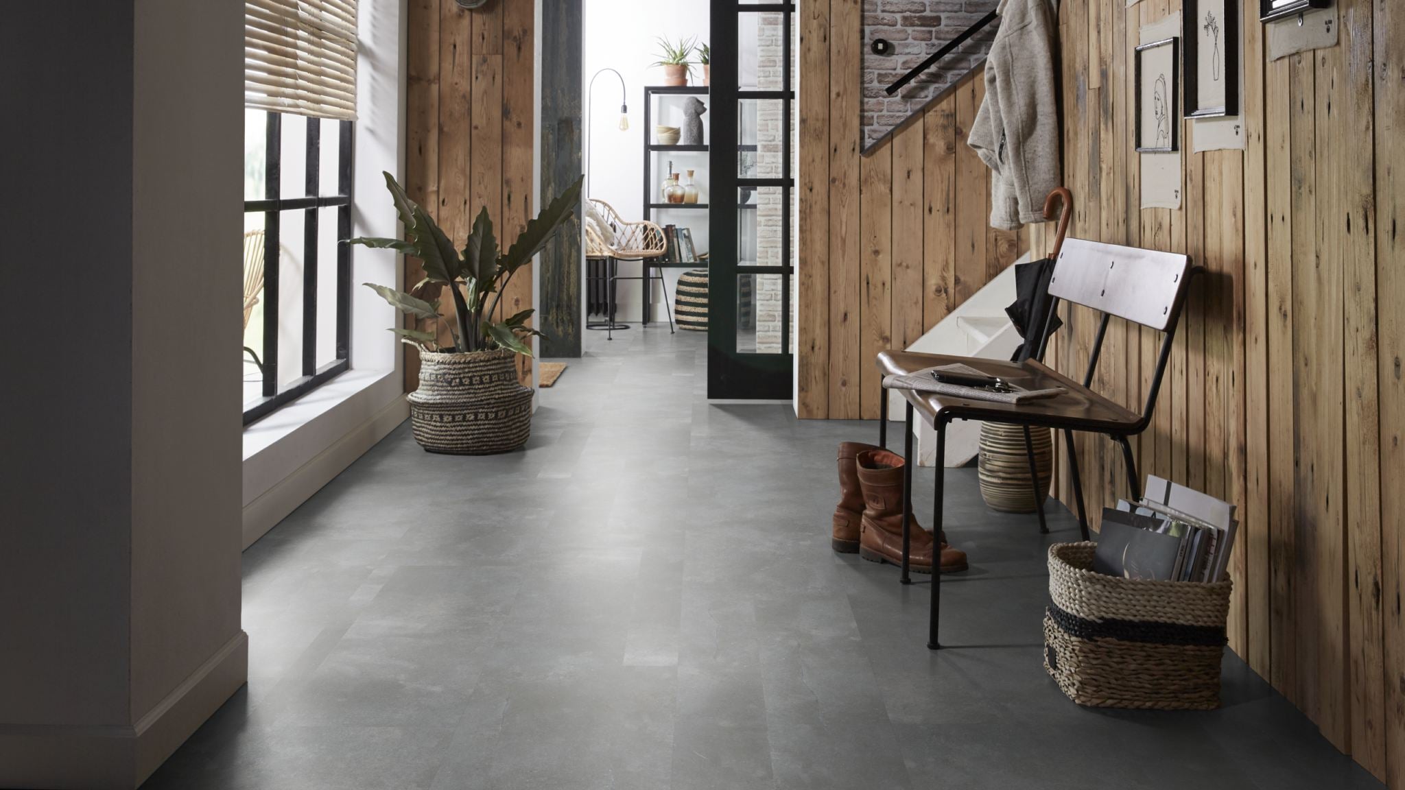 AMBIANT Piazzo Grey - PVC Tegel Lijm