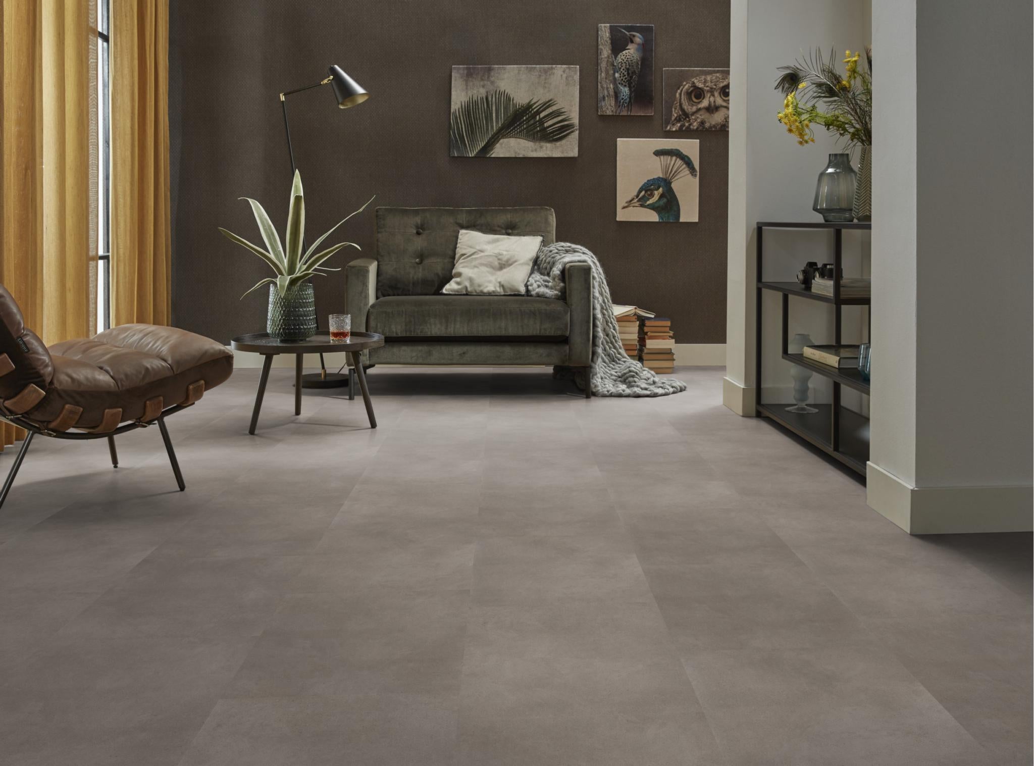 AMBIANT Baroso Taupe - PVC Tegel Lijm