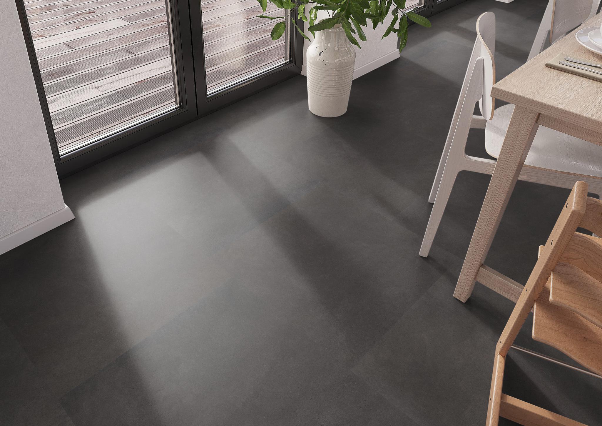 AMBIANT Baroso Antracite - PVC Tegel Lijm