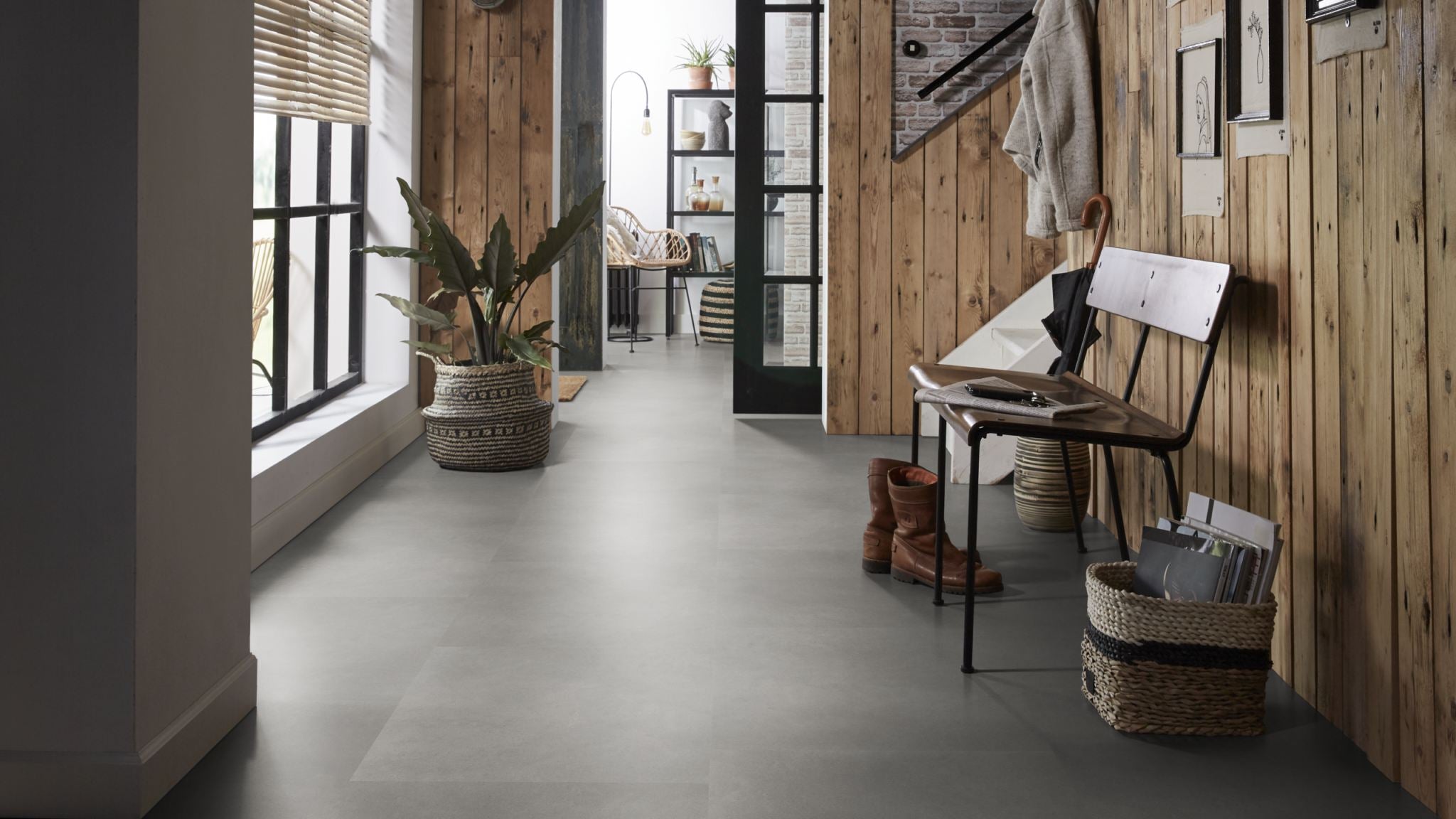AMBIANT Baroso Light Grey - PVC Click Tegel