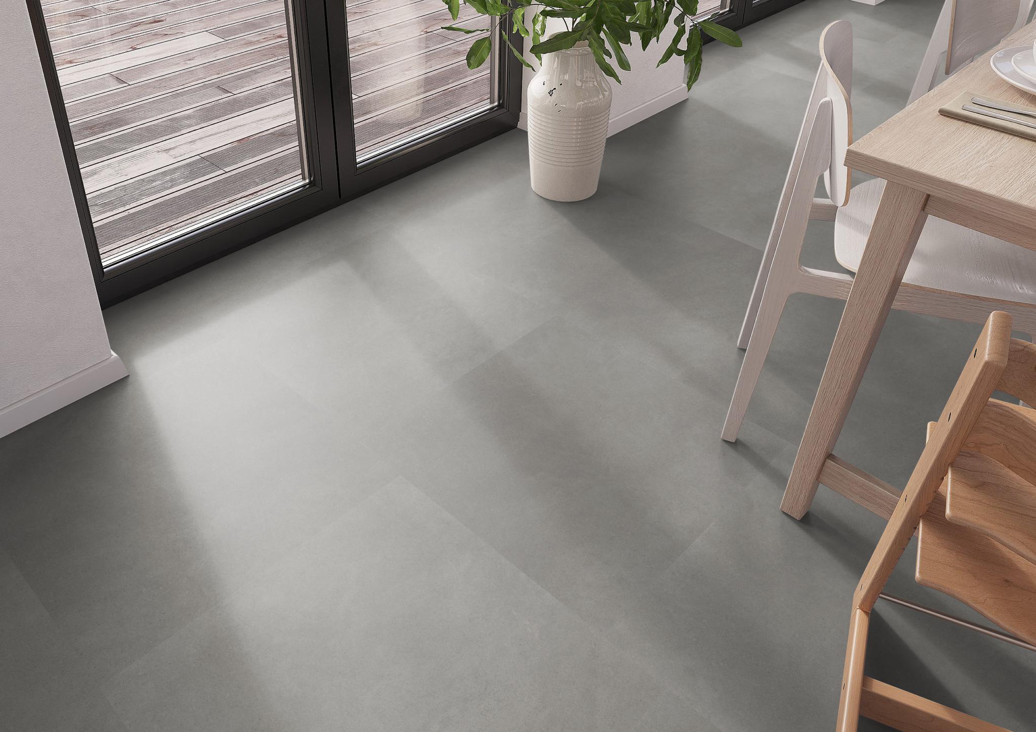 AMBIANT Baroso Light Grey - PVC Click Tegel