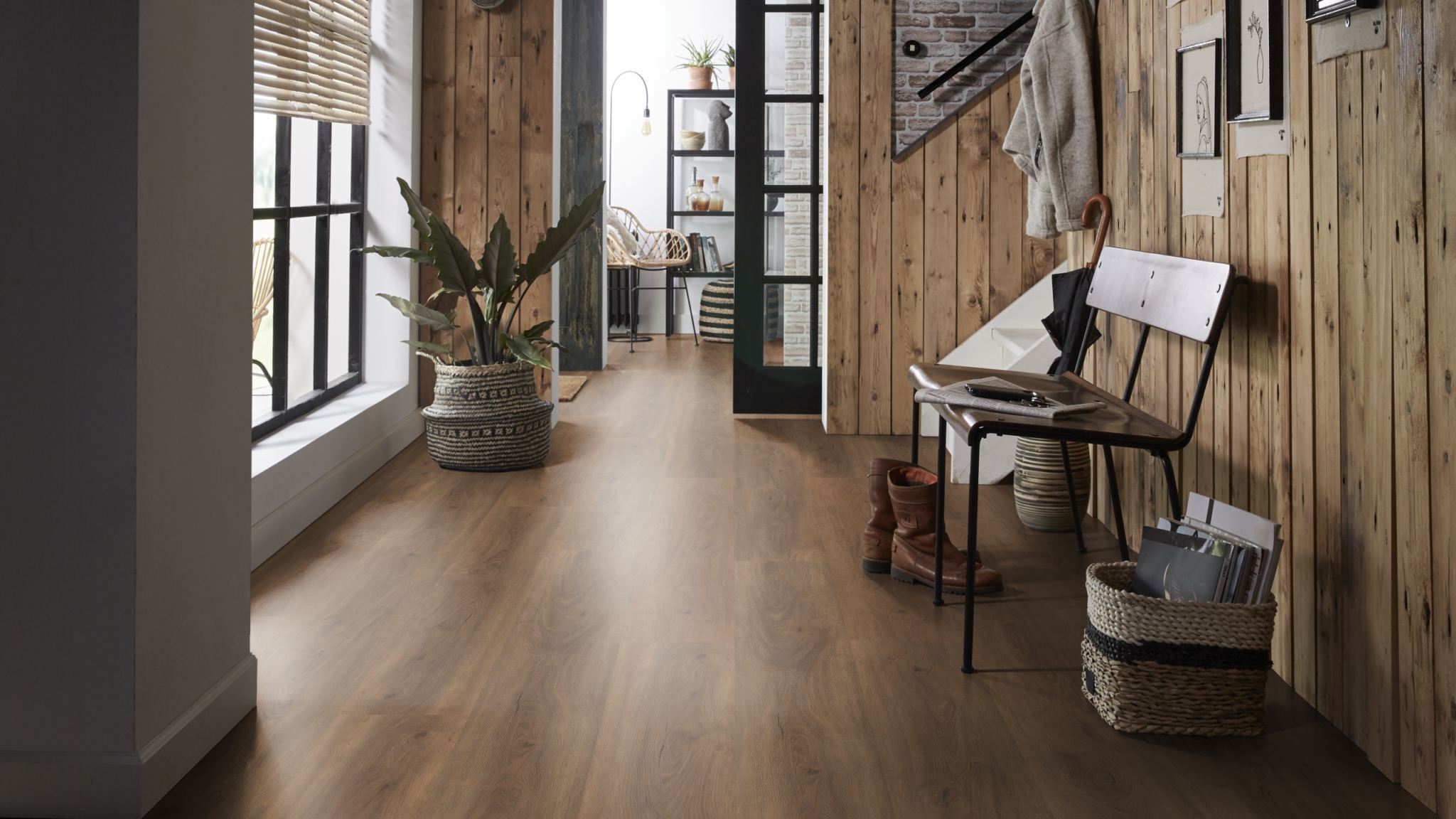 AMBIANT Robusto Warm Brown - PVC Click vloer