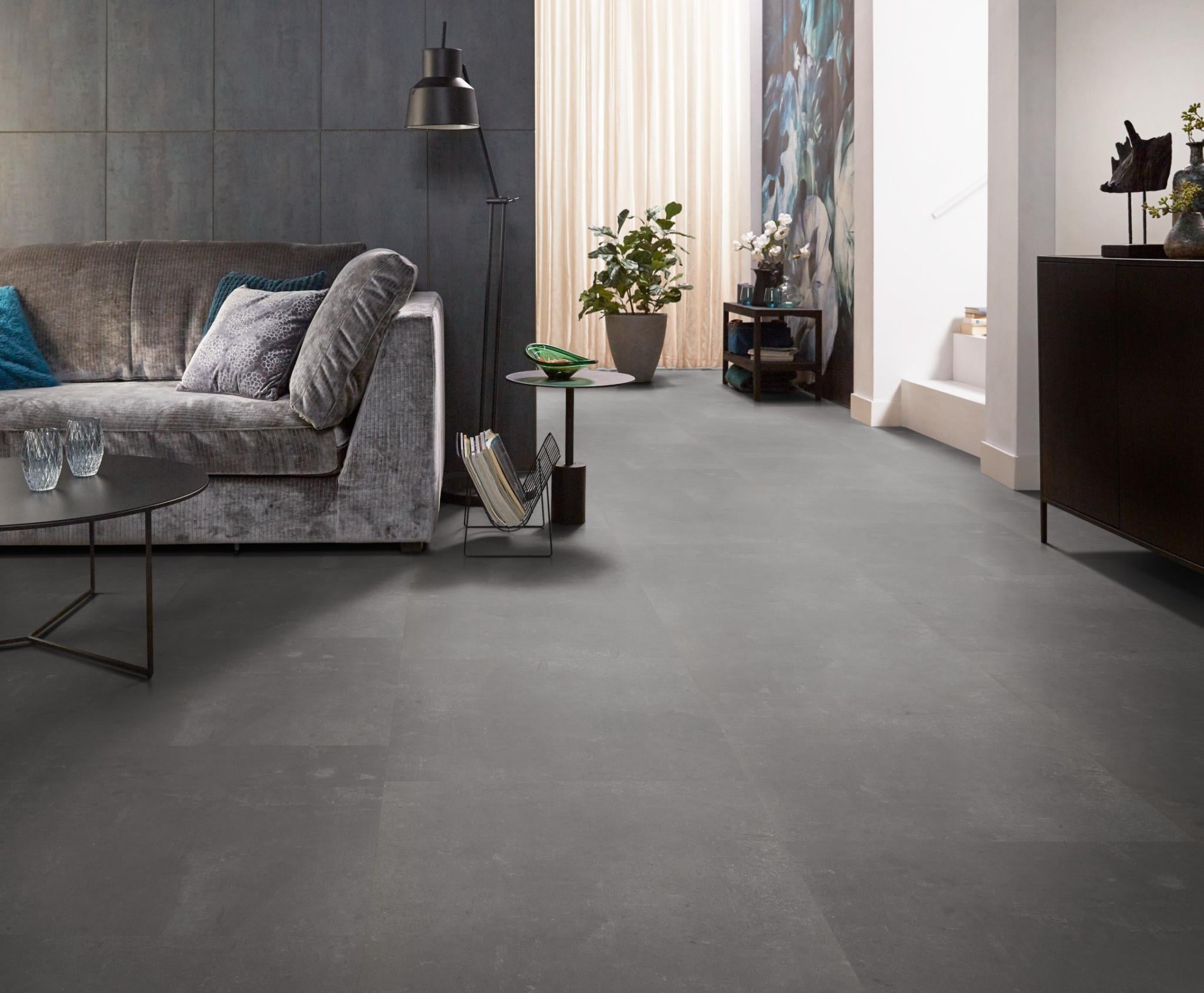 AMBIANT Piero Dark Grey - PVC Click Tegel