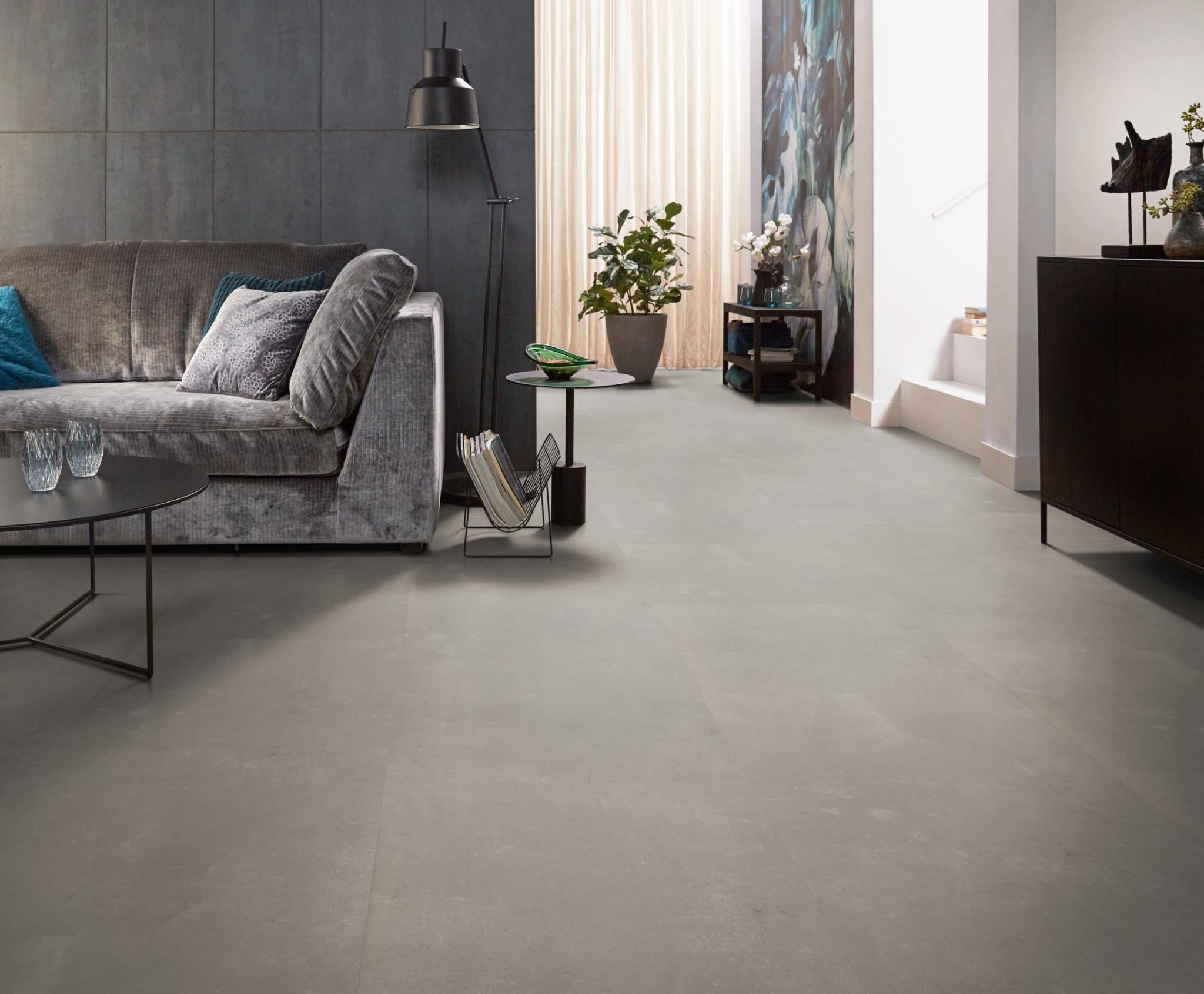 AMBIANT Ceramo Light Grey - PVC Click Tegel