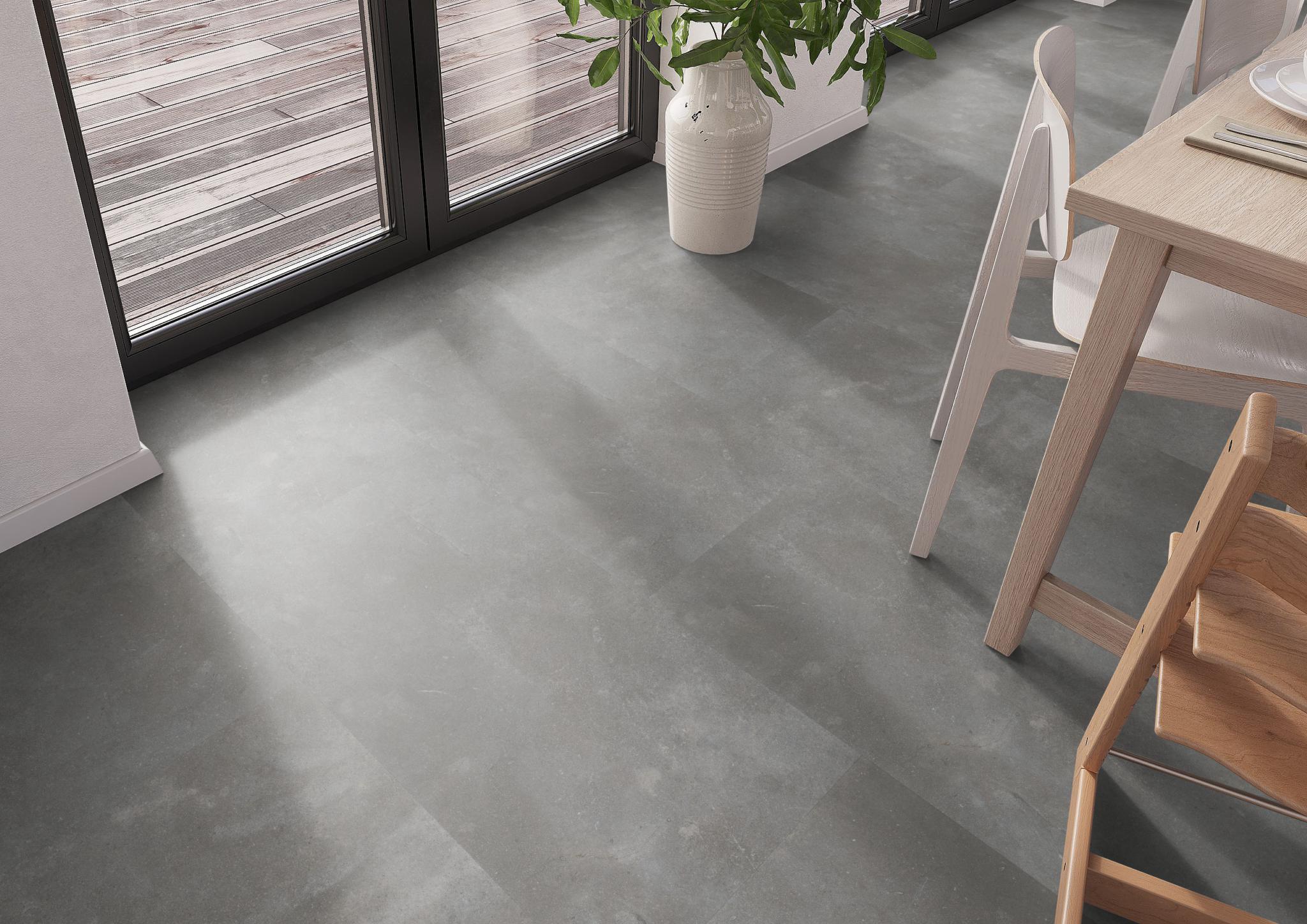 AMBIANT Piazzo Dark Grey - PVC Click Tegel