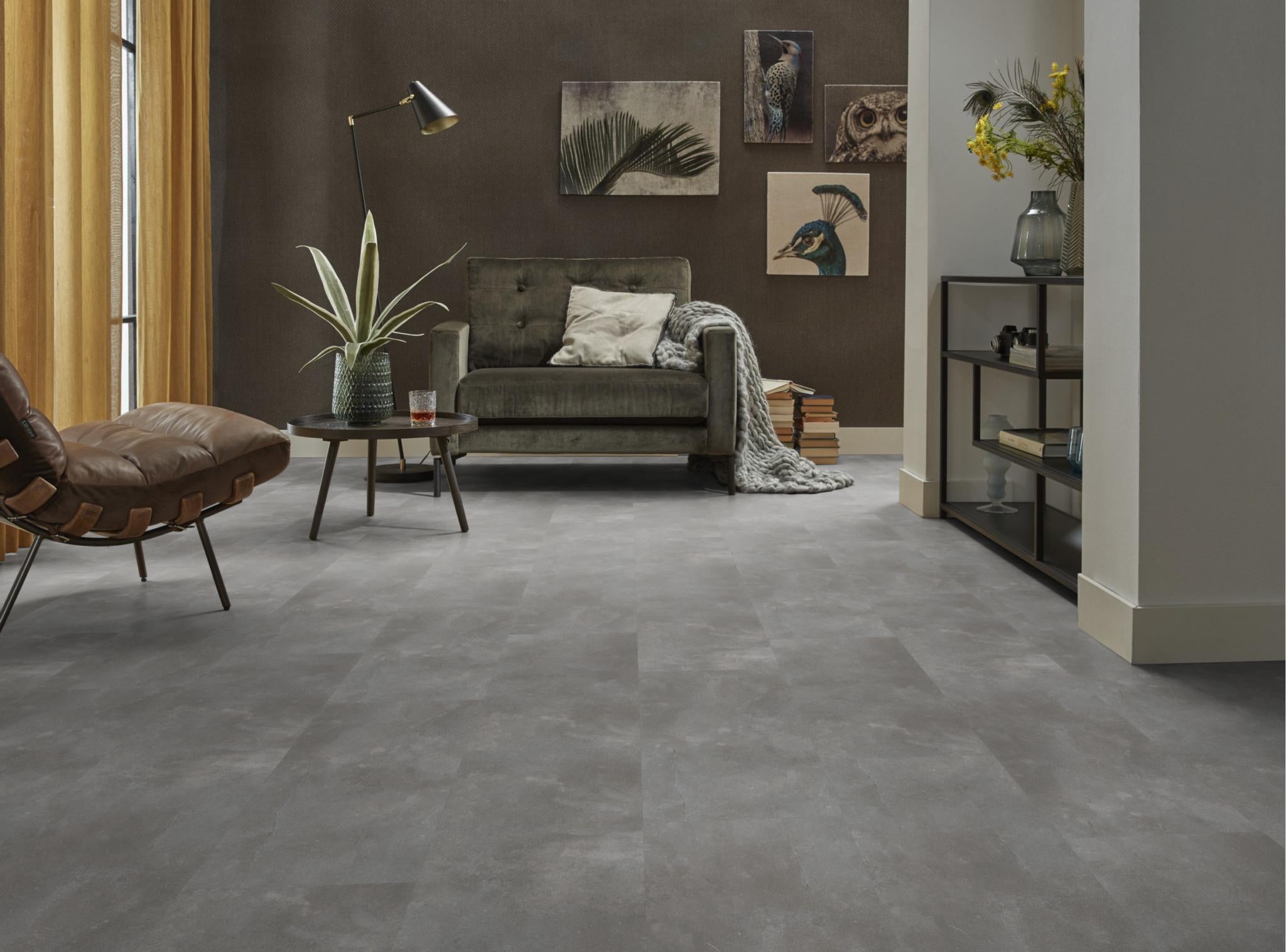 AMBIANT Piazzo Dark Grey - PVC Click Tegel