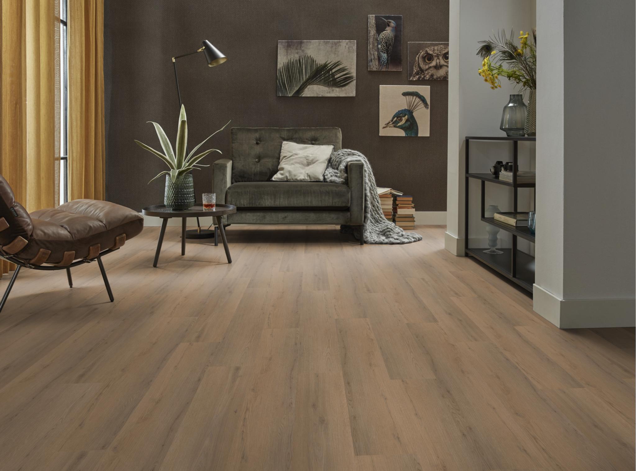 AMBIANT Venera Dark Oak - PVC Lijm vloer