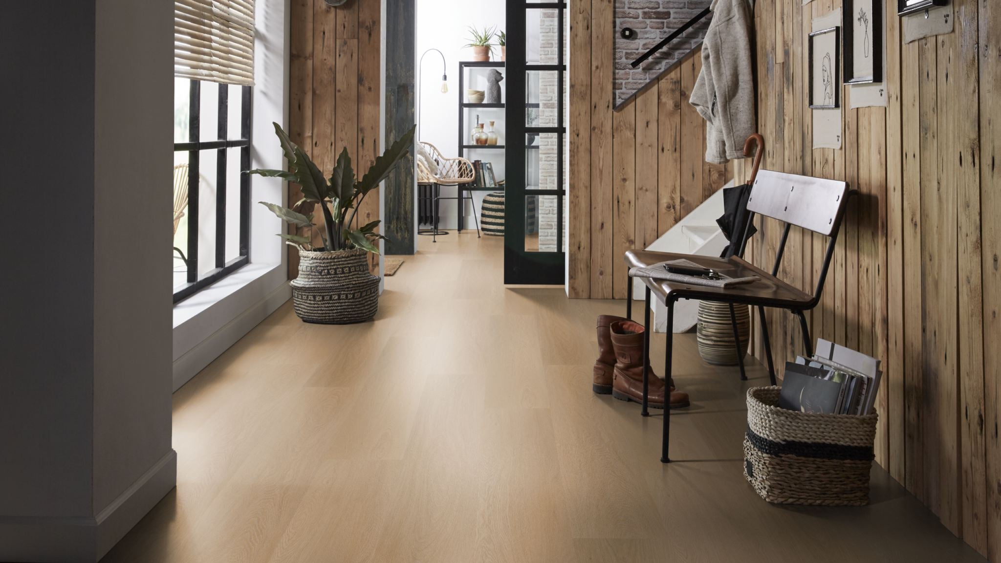 AMBIANT Estino Dark Oak - PVC Plank Lijm