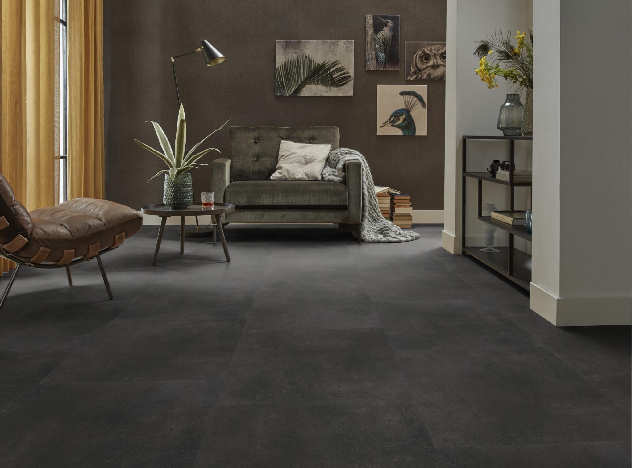 AMBIANT Sarino Antracite - PVC Tegel Lijm XL