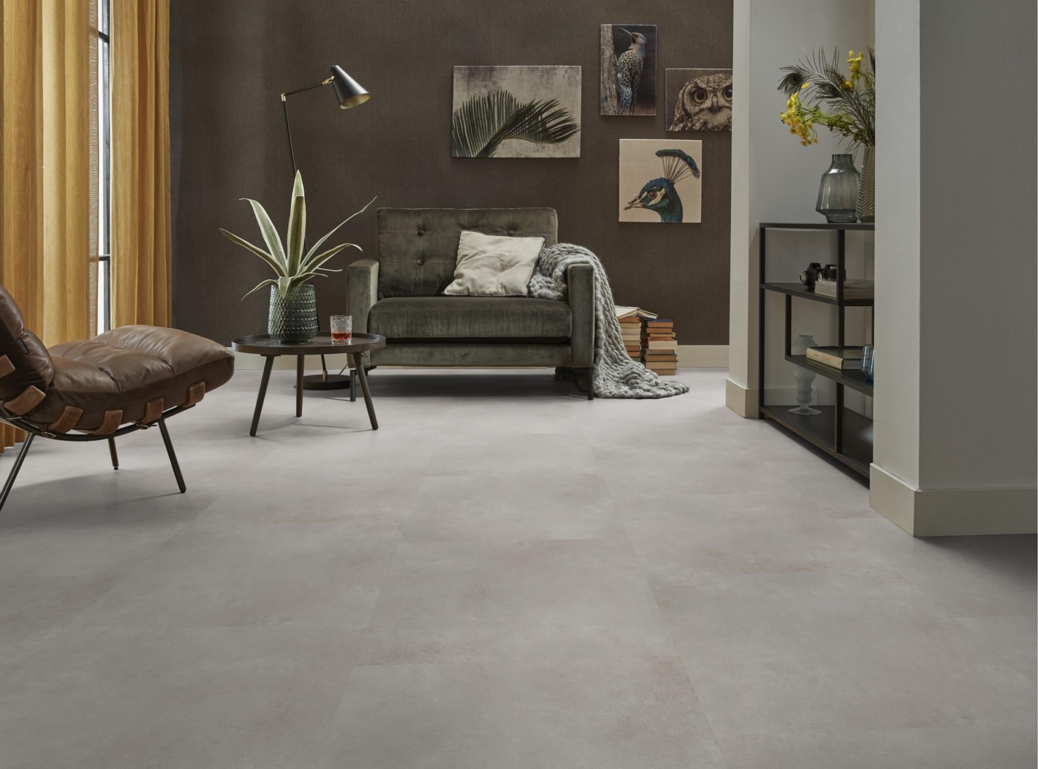 AMBIANT Sarino Grey - PVC Tegel Lijm XL