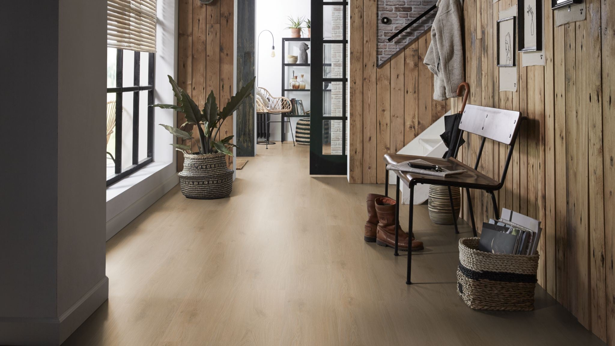 AMBIANT Navaro Natural Oak - PVC Lijm vloer