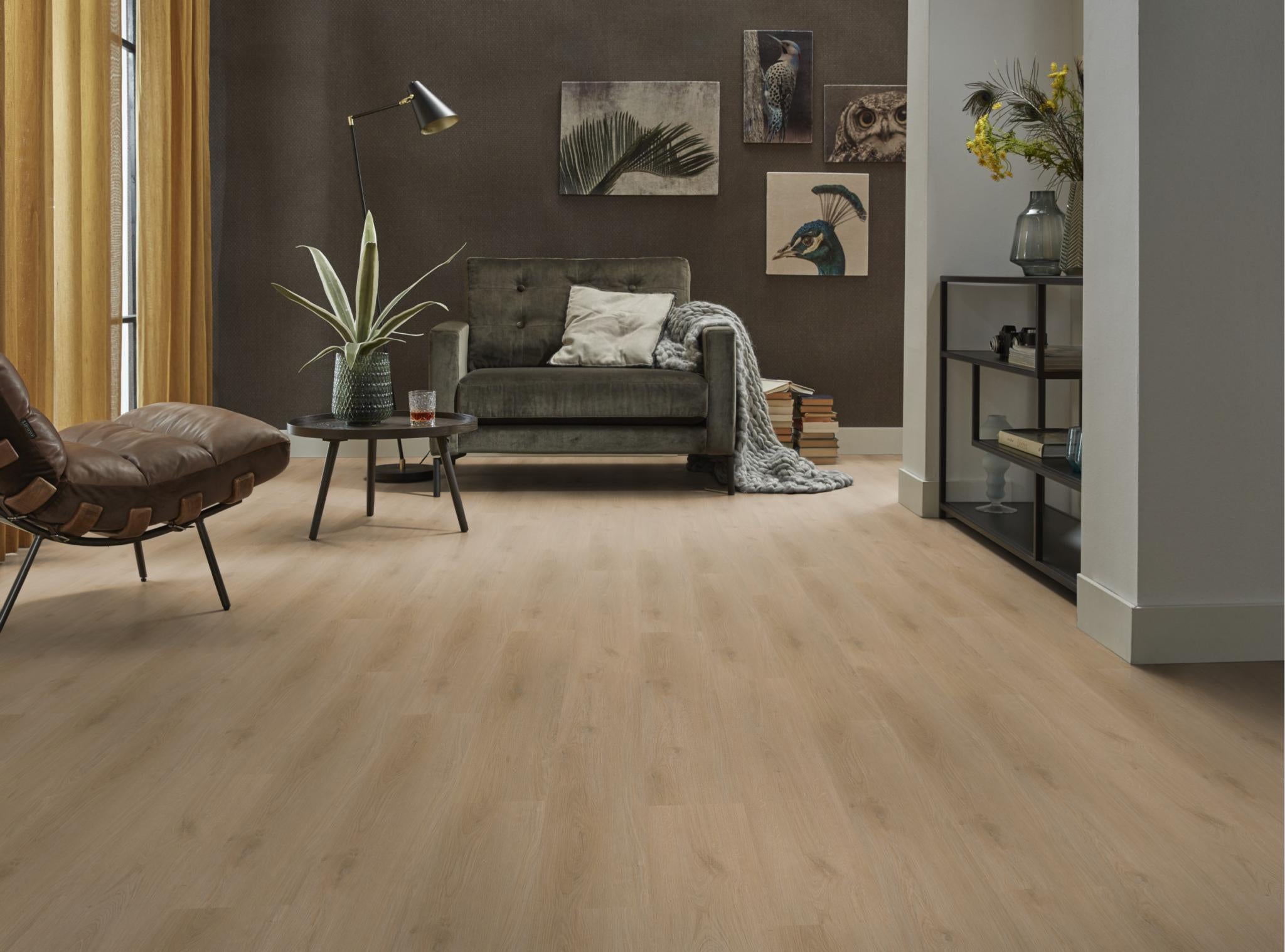 AMBIANT Navaro Natural Oak - PVC Lijm vloer