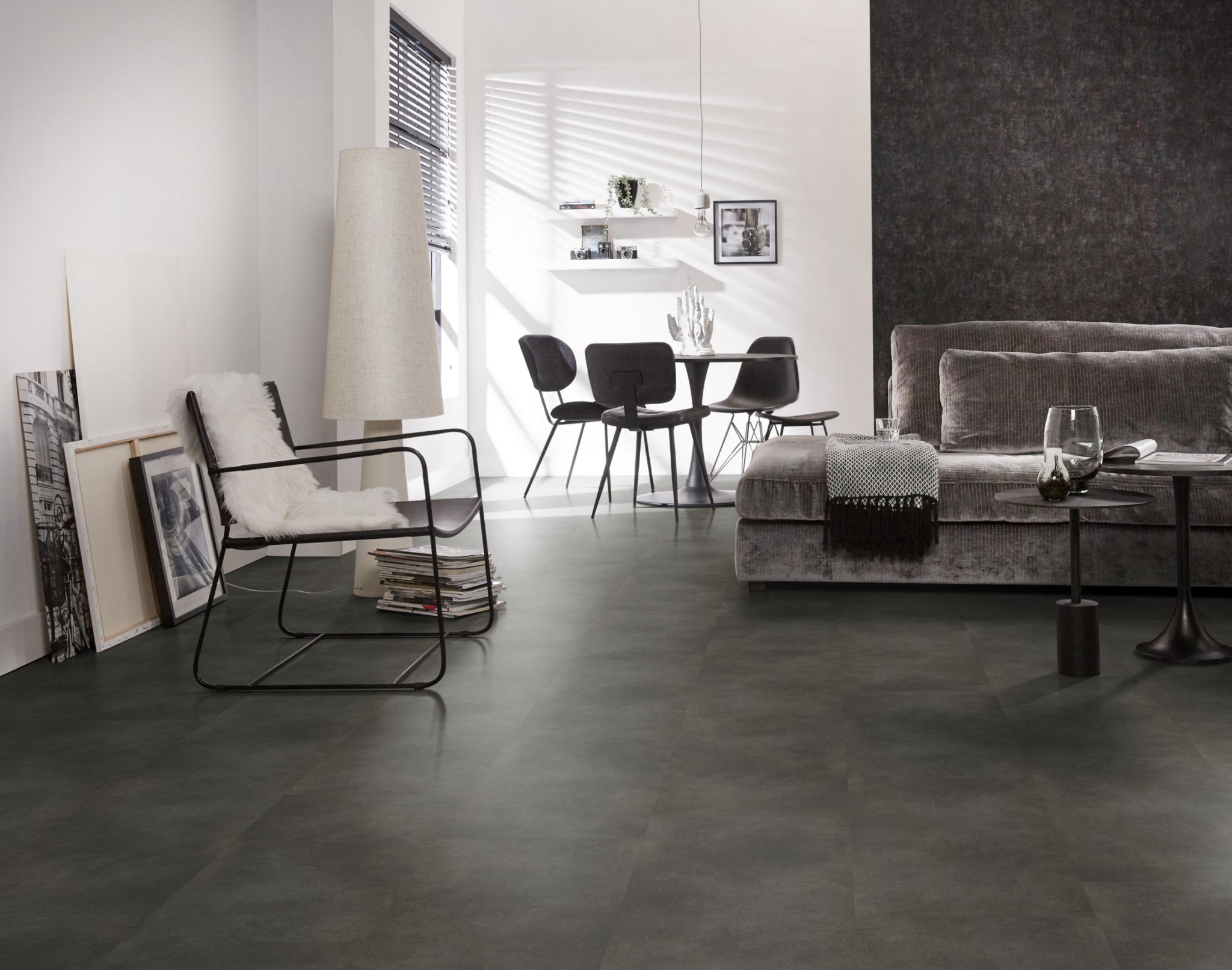 AMBIANT Concrete Antracite - PVC Tegel Lijm