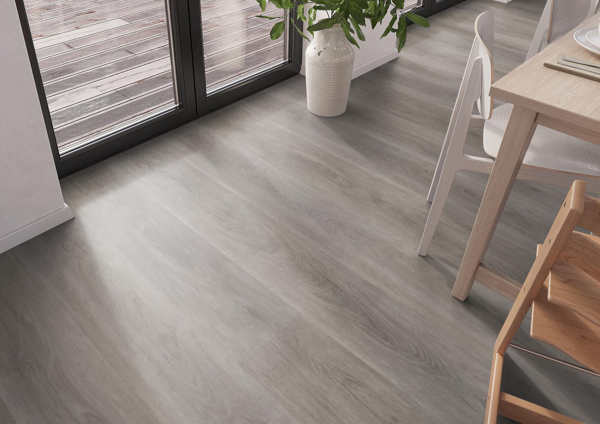 AMBIANT Robusto Grey Oak - PVC Lijm vloer