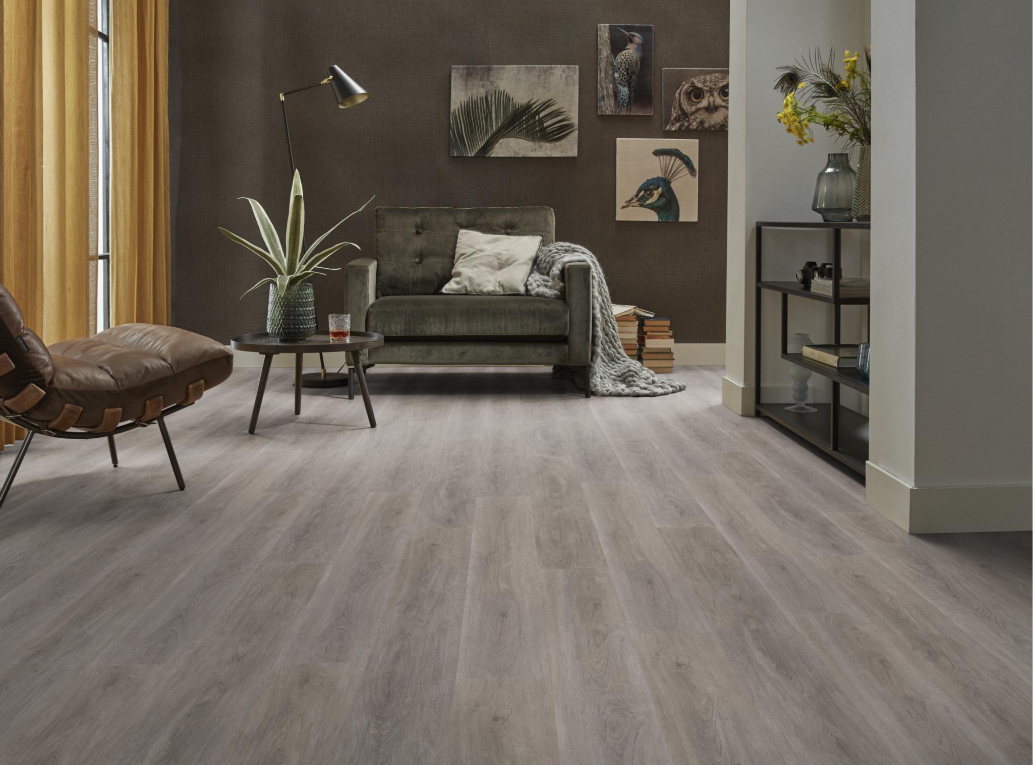 AMBIANT Robusto Grey Oak - PVC Lijm vloer