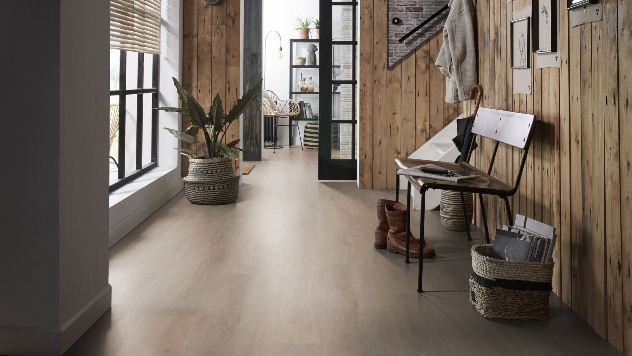 AMBIANT Robusto Light Oak - PVC Lijm vloer