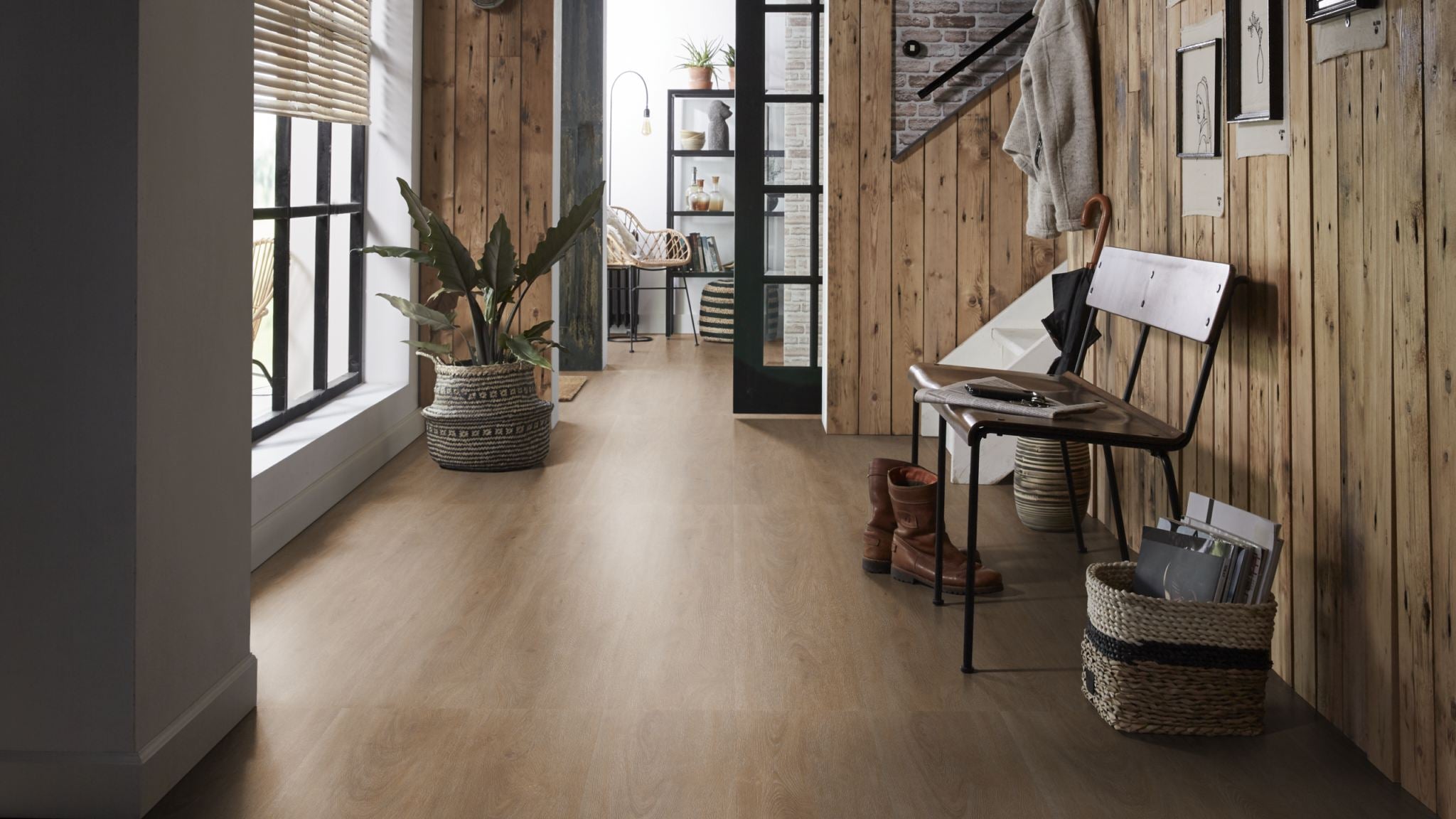 AMBIANT Robusto Dark Oak - PVC Lijm vloer