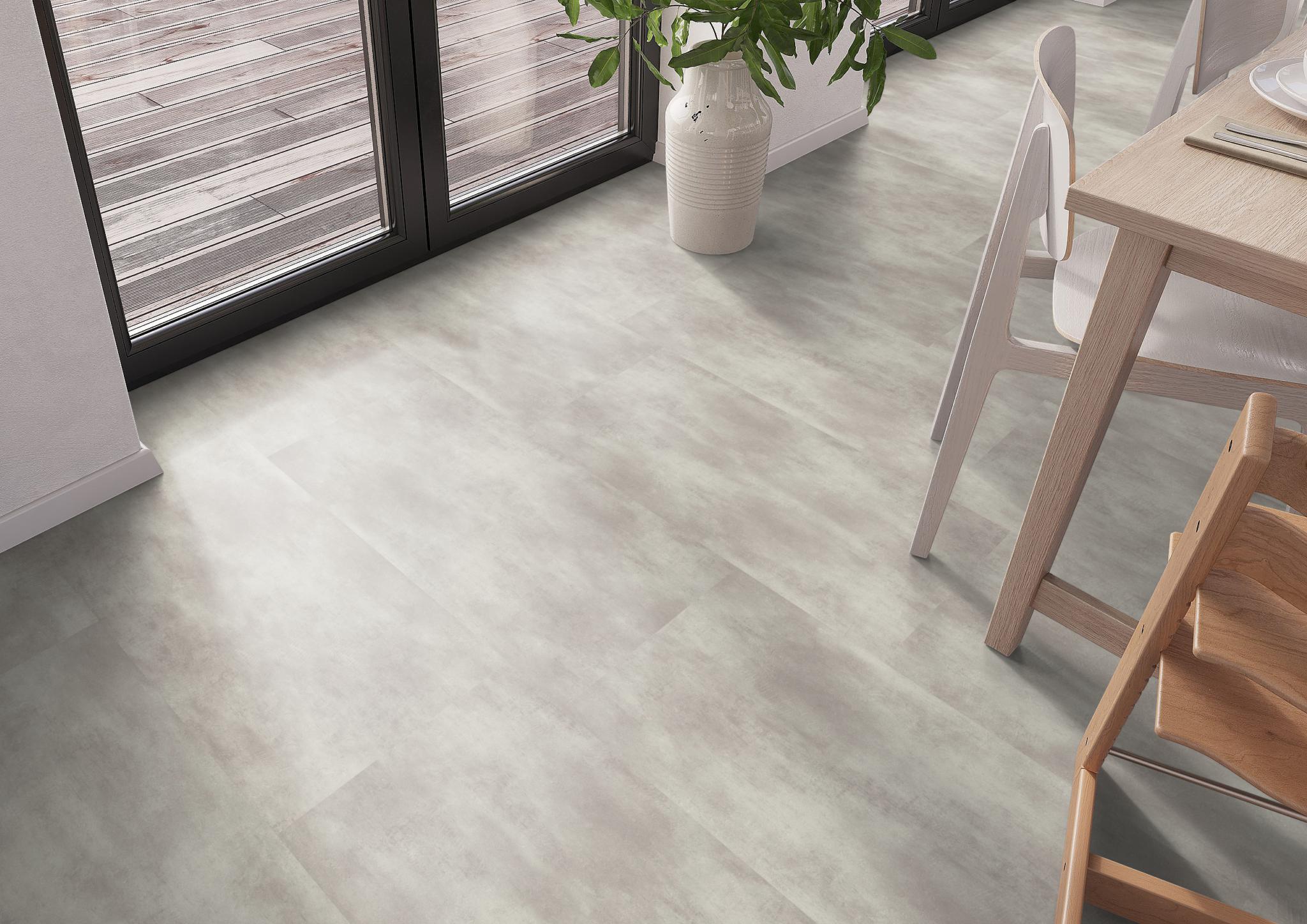 AMBIANT Concrete Grey - PVC Tegel Lijm XL
