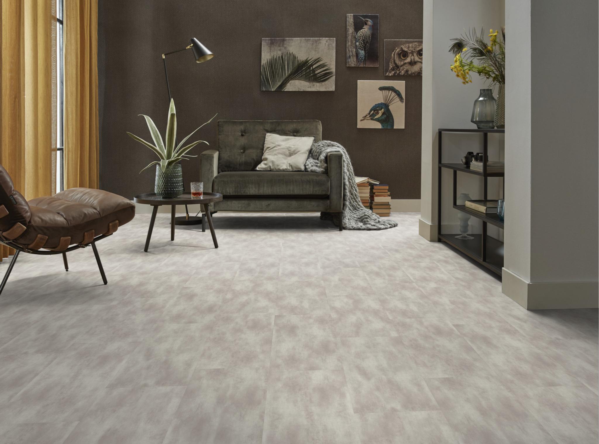 AMBIANT Concrete Grey - PVC Tegel Lijm XL