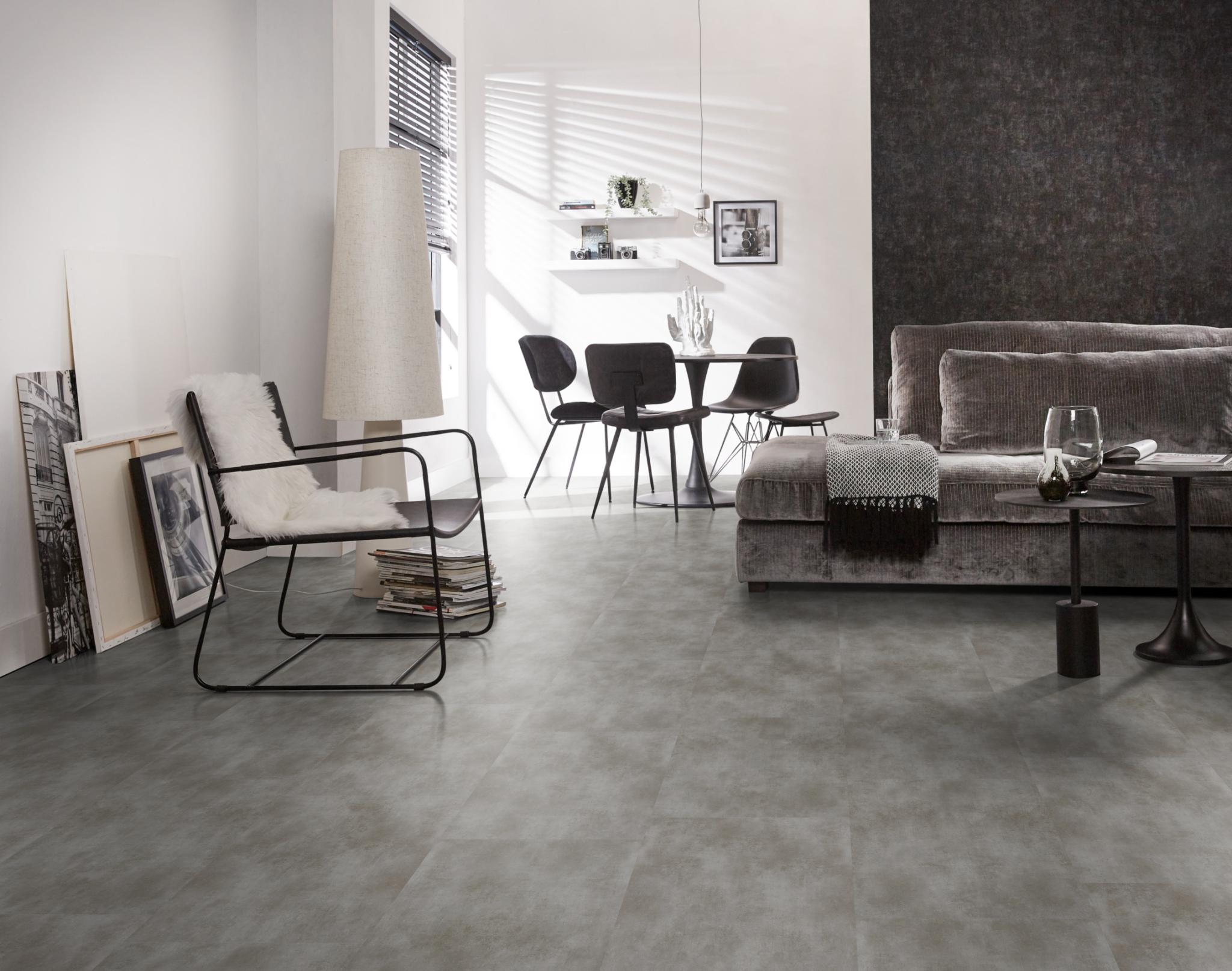 AMBIANT Concrete Blue Grey - PVC Tegel Lijm XL