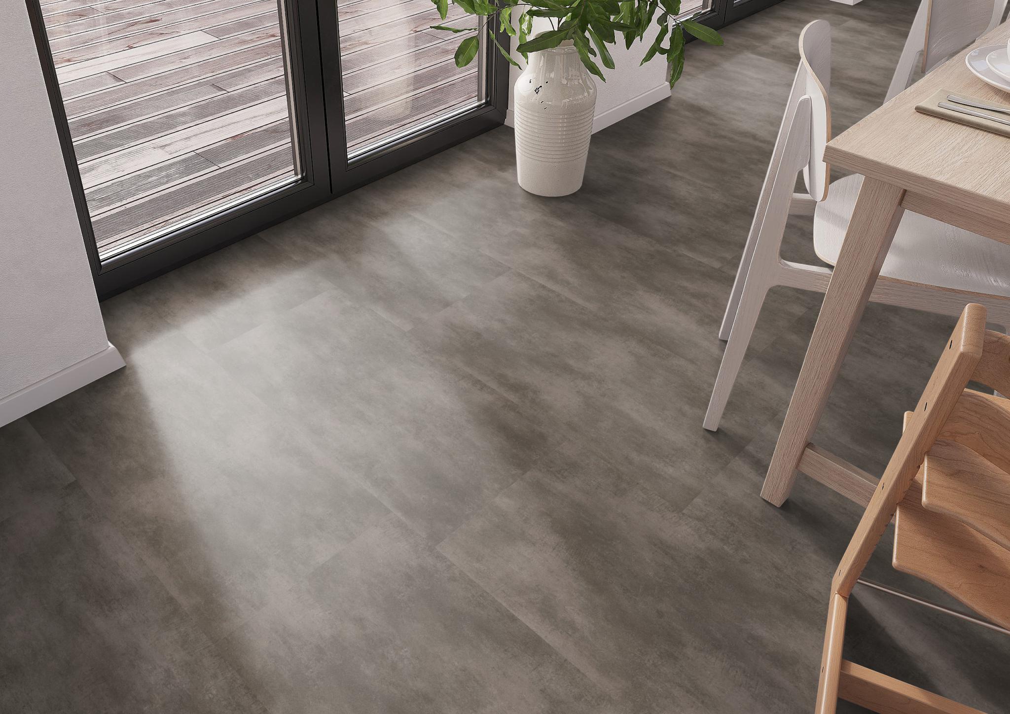 AMBIANT Concrete Mid Grey - PVC Tegel Lijm XL
