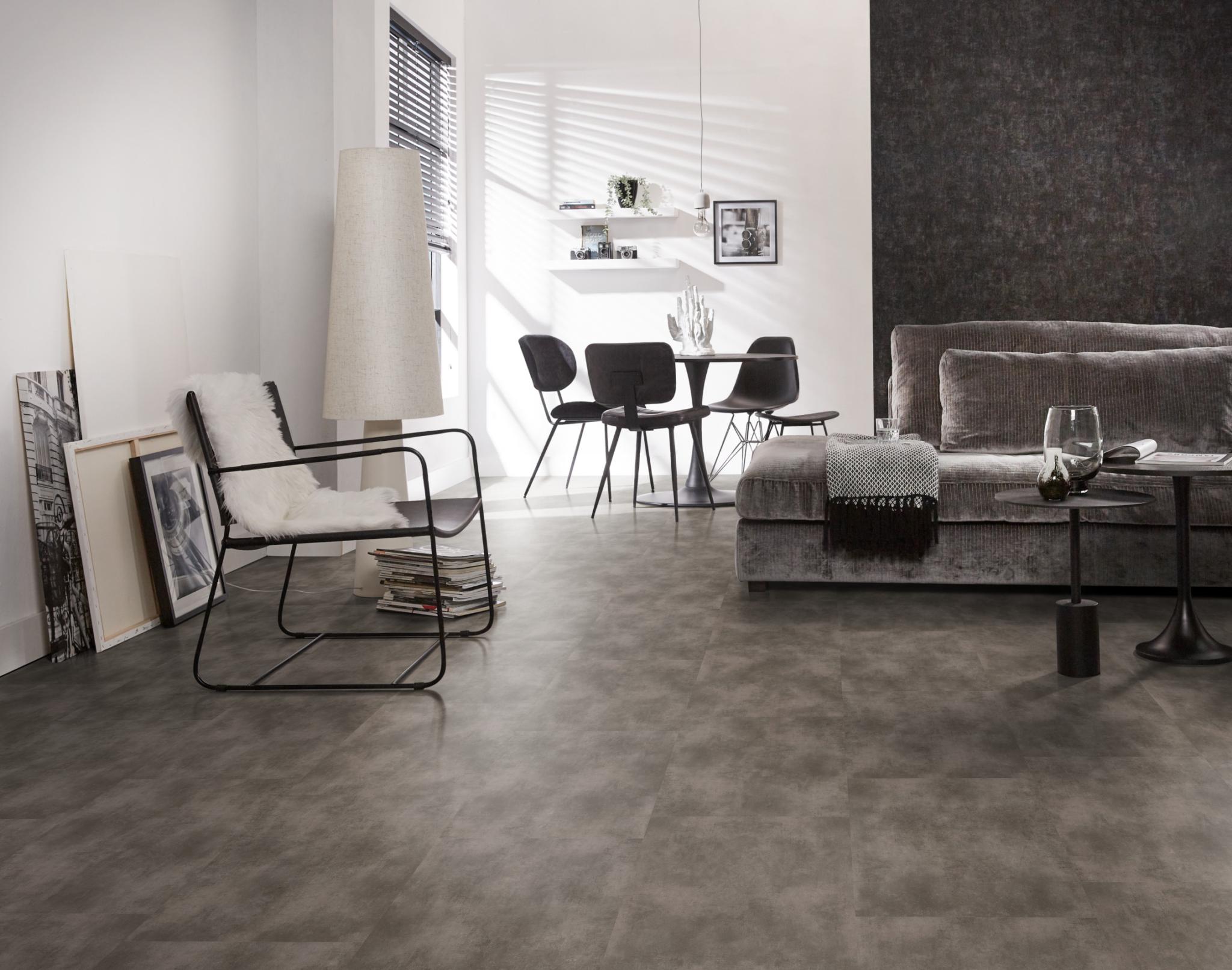 AMBIANT Concrete Mid Grey - PVC Tegel Lijm XL