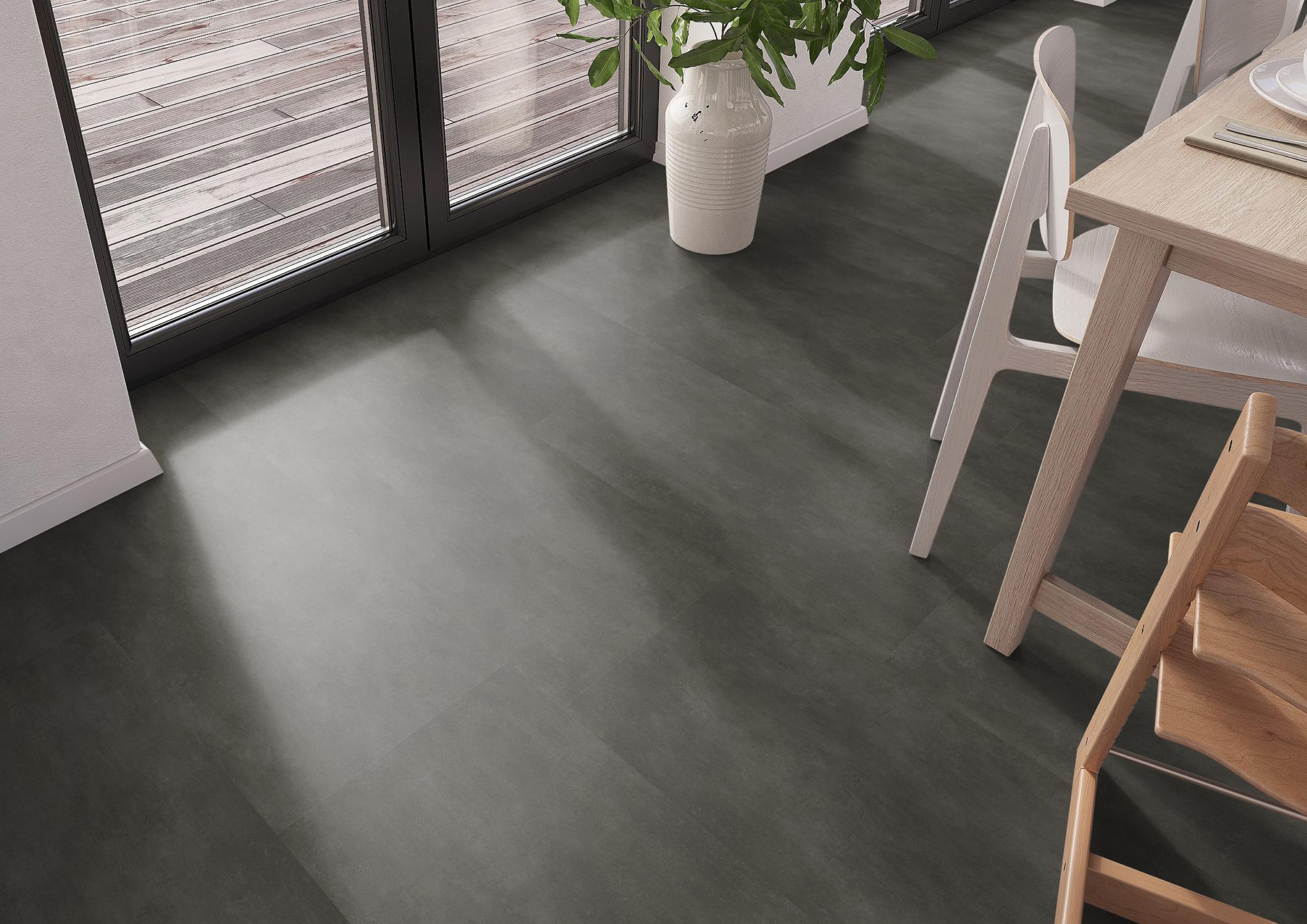 AMBIANT Concrete Antracite - PVC Tegel Lijm XL