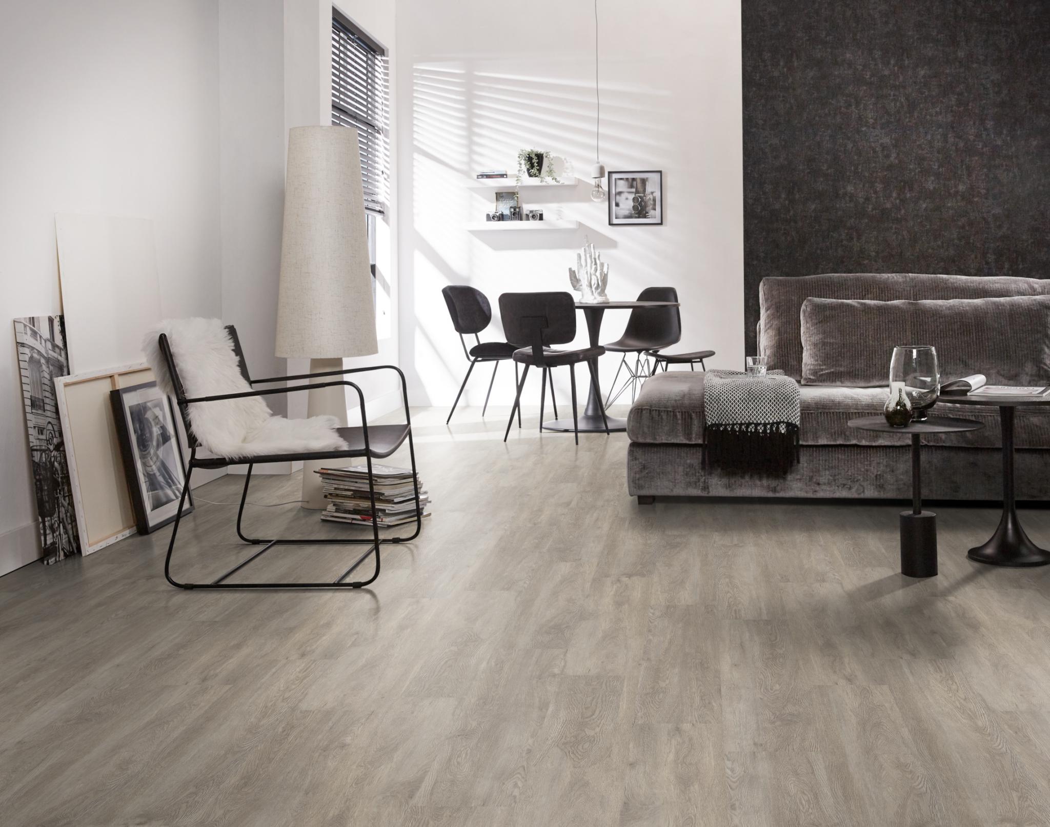 AMBIANT Supremo Light Grey - PVC Lijm vloer