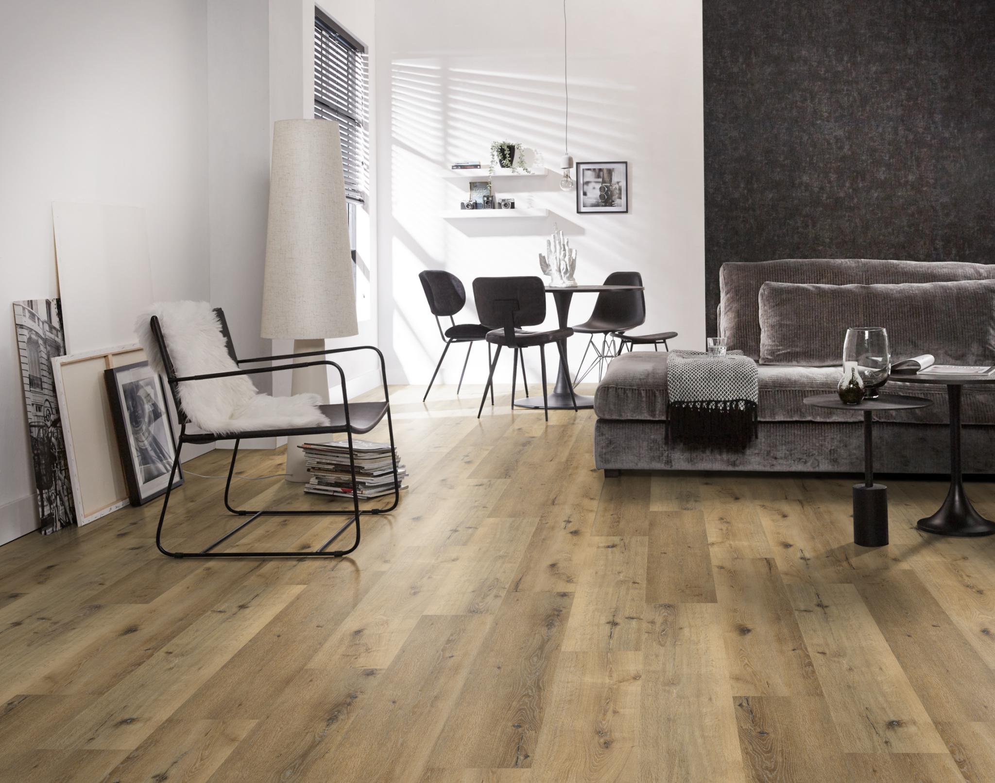 AMBIANT Essenzo Dark Oak - PVC Lijm vloer