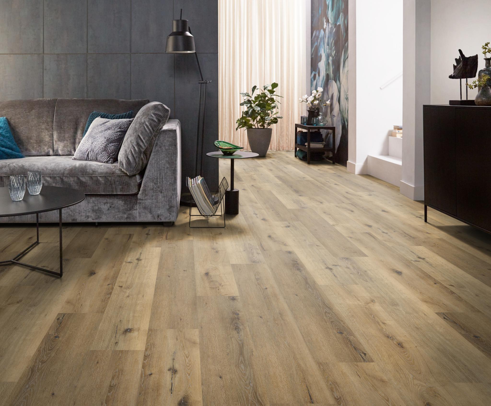 AMBIANT Essenzo Dark Oak - PVC Lijm vloer