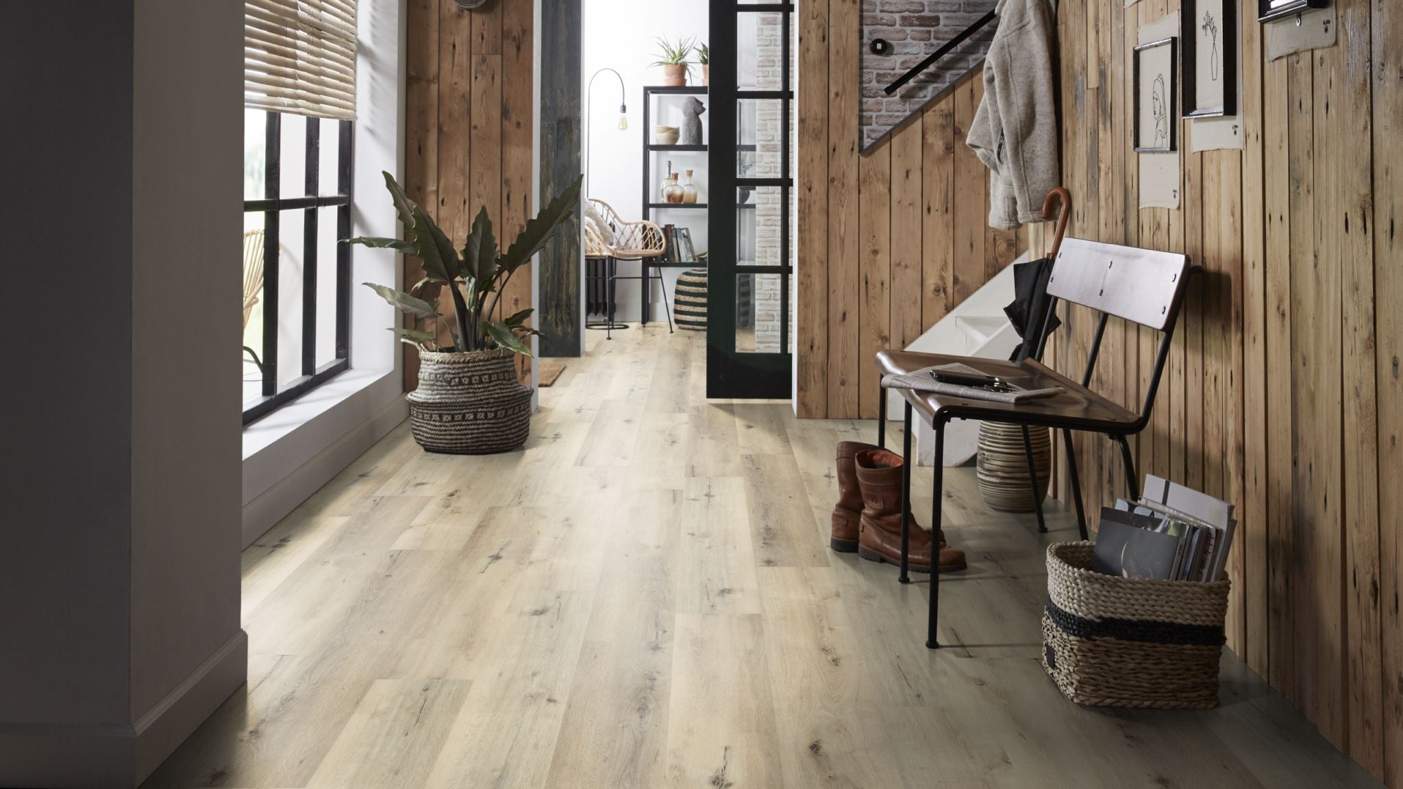 AMBIANT Essenzo Light Oak - PVC Lijm vloer