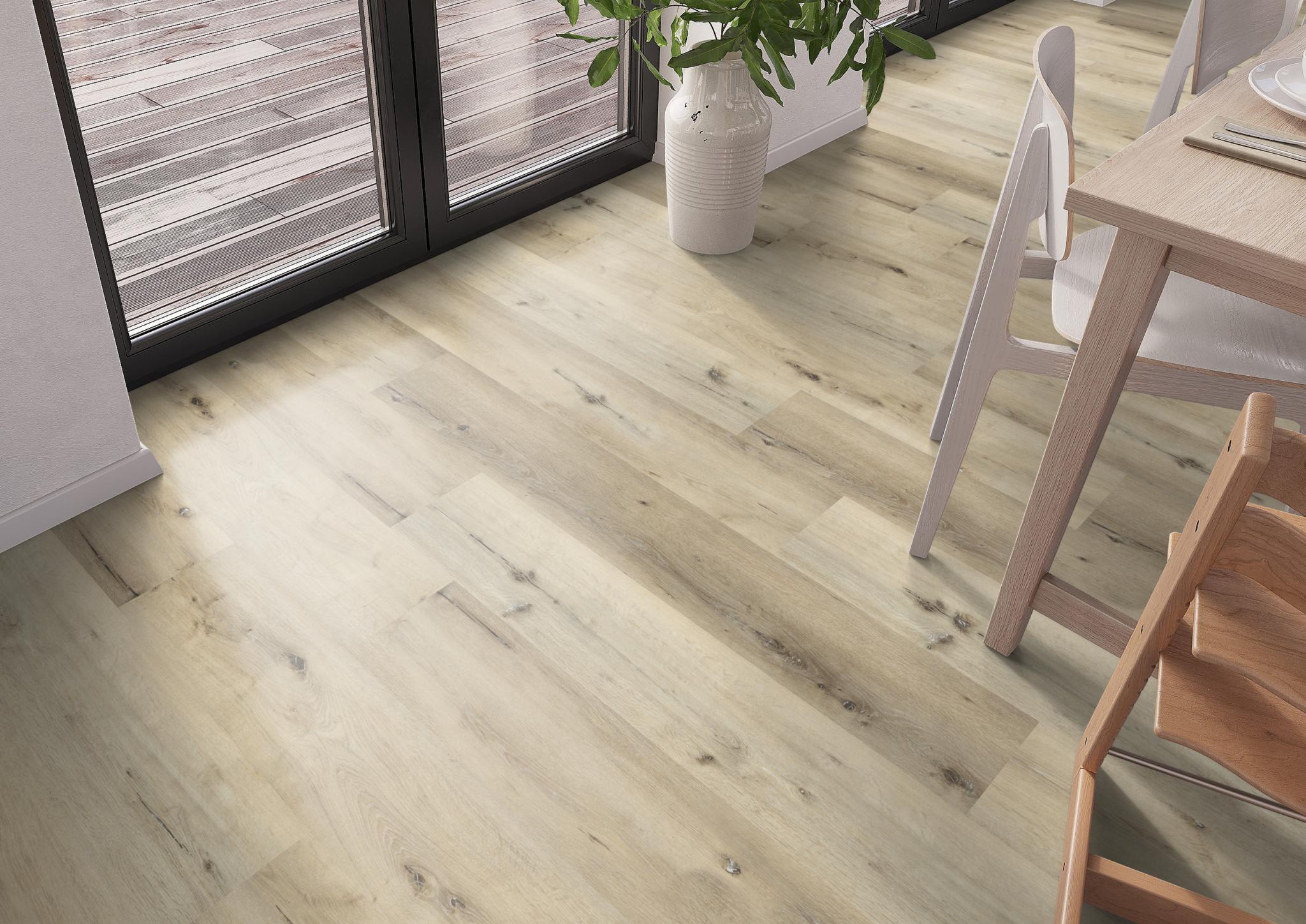 AMBIANT Essenzo Light Oak - PVC Lijm vloer