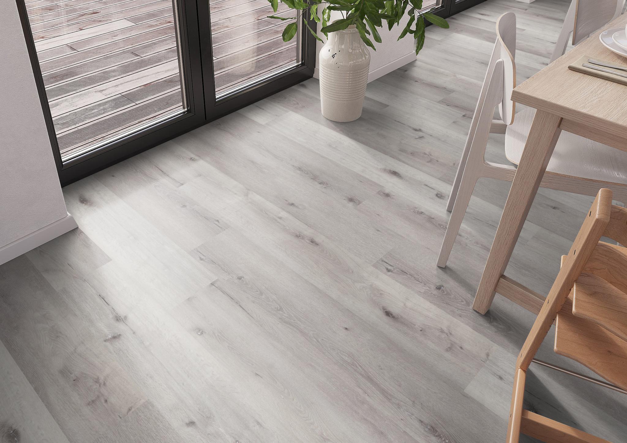 AMBIANT Essenzo Light Grey - PVC Lijm vloer
