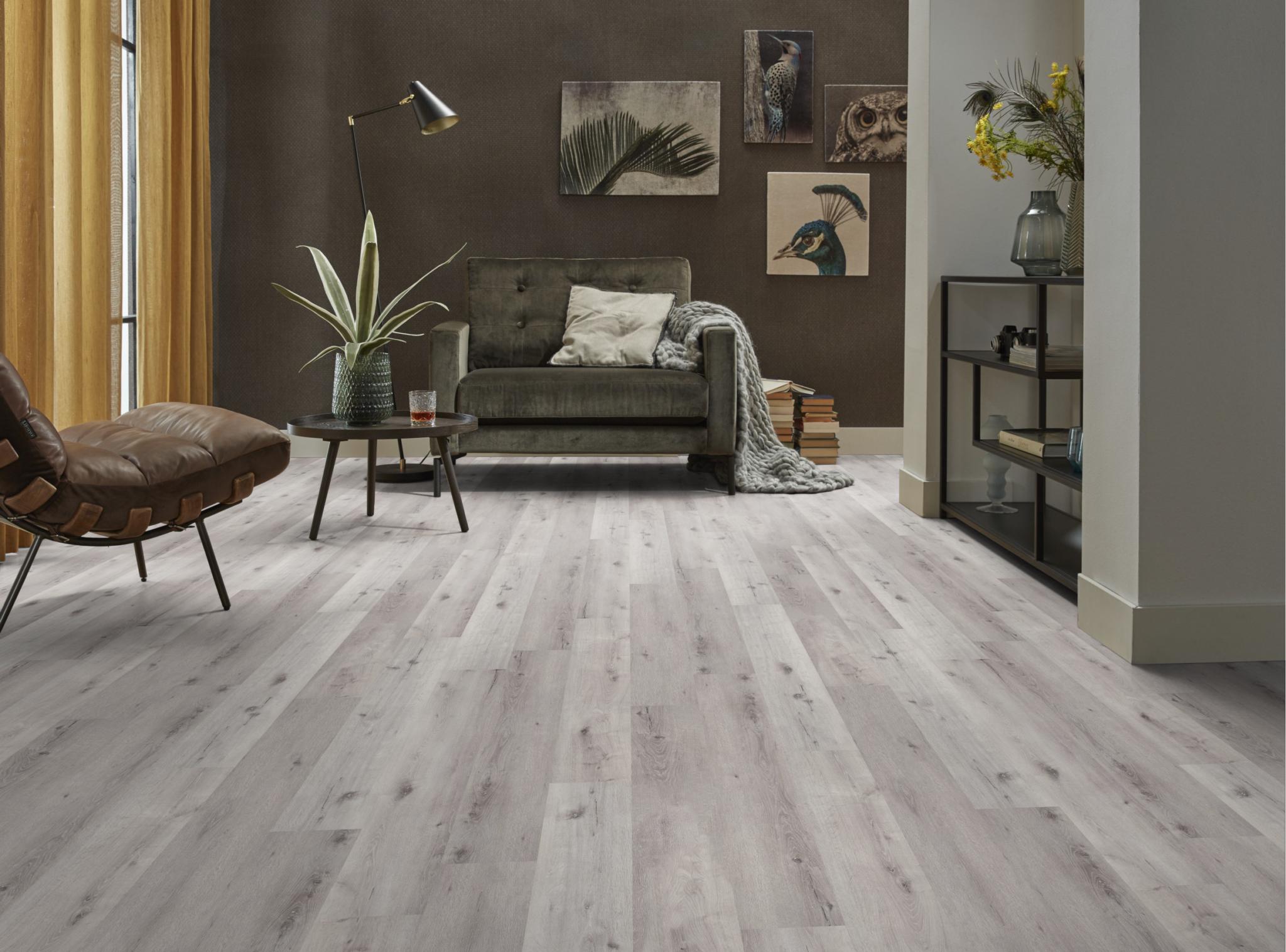 AMBIANT Essenzo Light Grey - PVC Lijm vloer