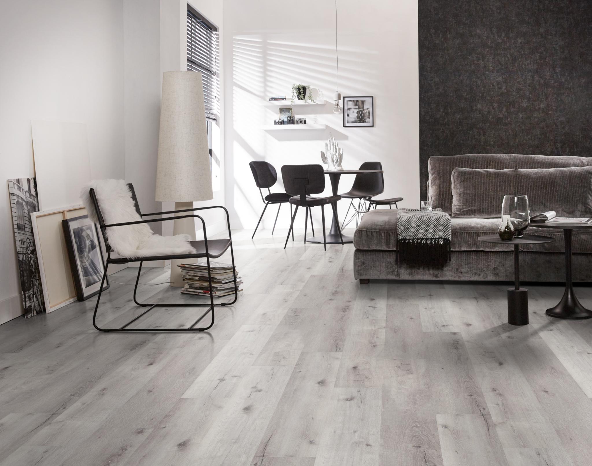 AMBIANT Essenzo Light Grey - PVC Lijm vloer