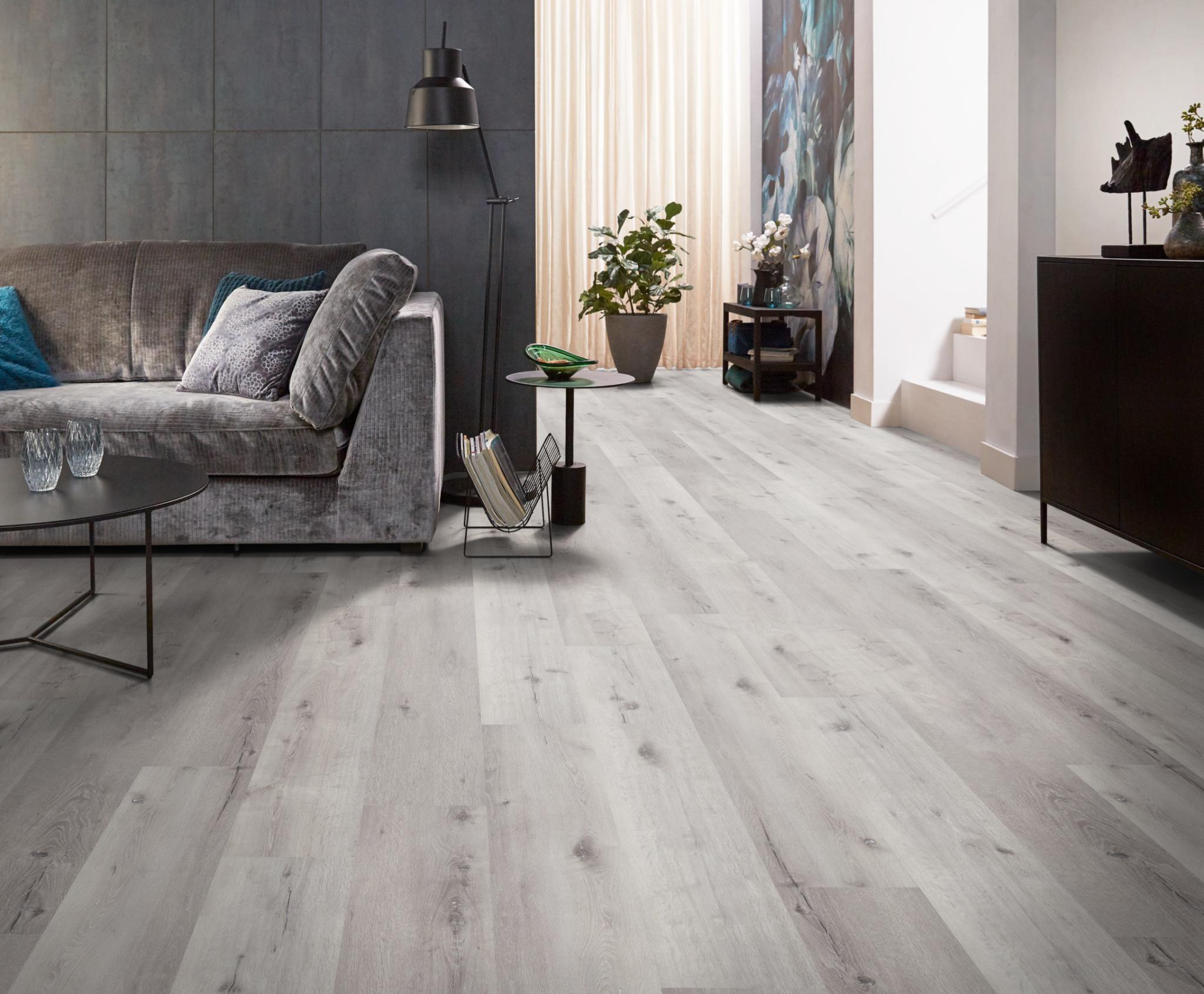 AMBIANT Essenzo Light Grey - PVC Lijm vloer