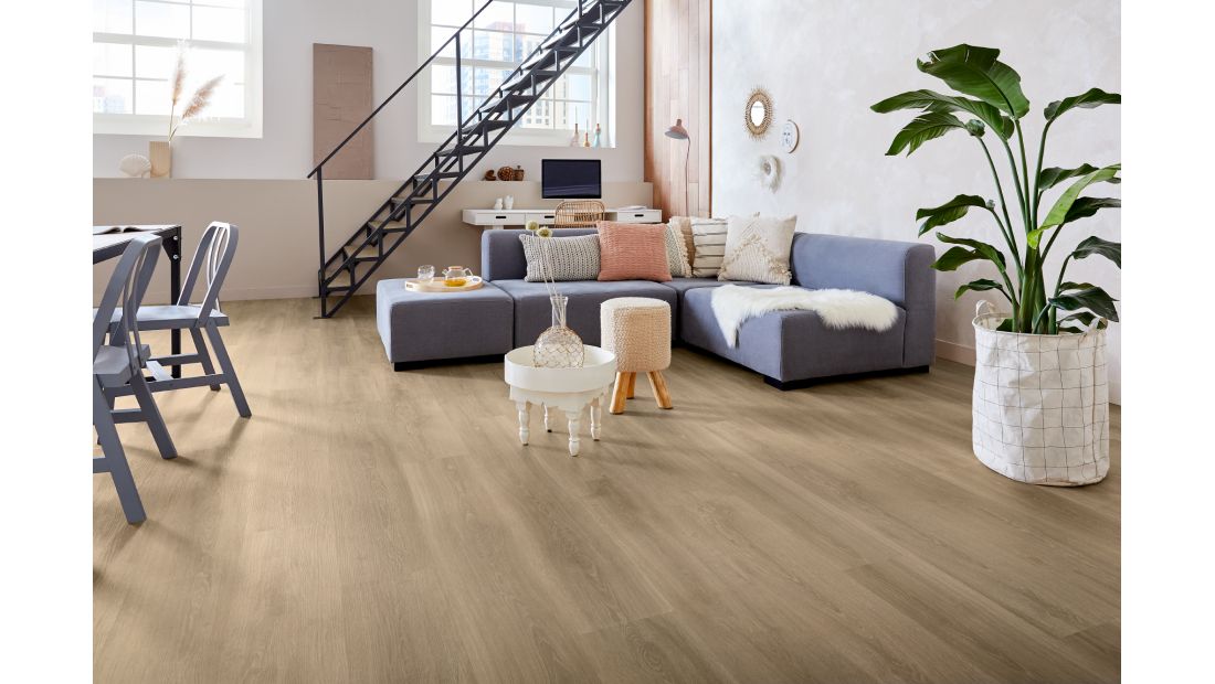 mFLOR River Oak XL Po - PVC lijm vloer